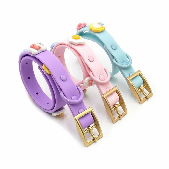 Colorful PVC Dog Collar